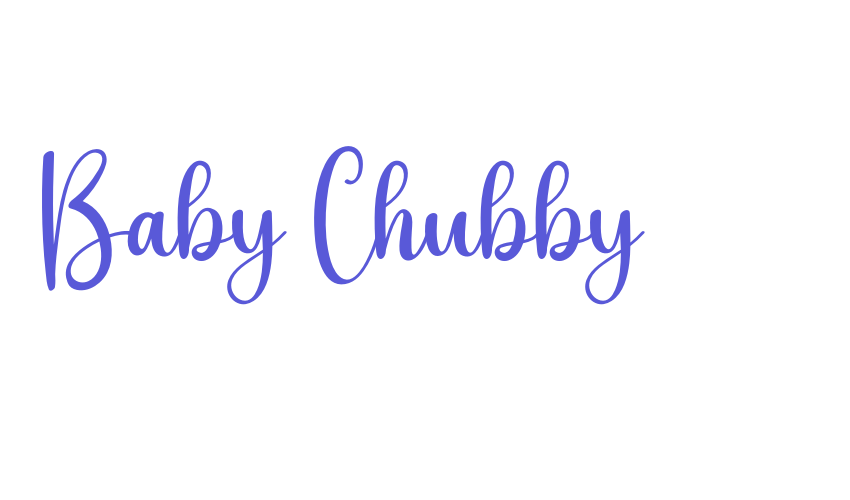 Baby Chubby Font