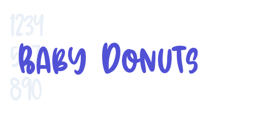 Baby Donuts-font-download