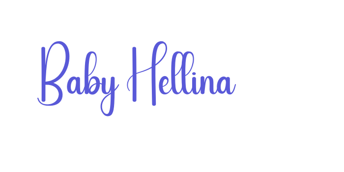 Baby Hellina Font Download