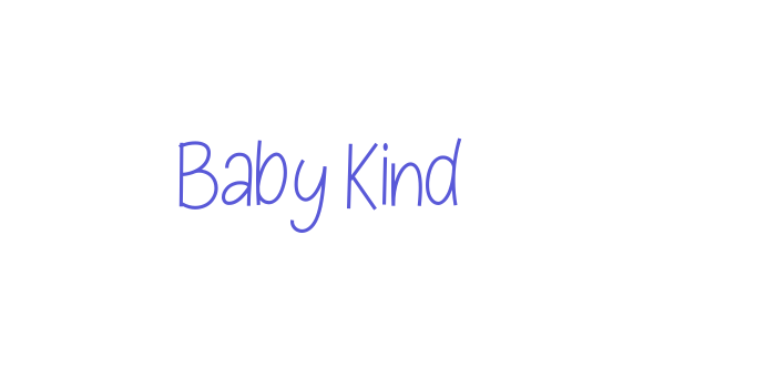 Baby Kind Font