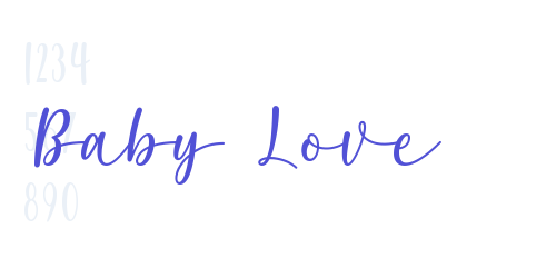 Baby Love-font-download