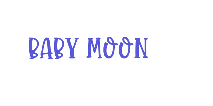 Baby Moon Font Download