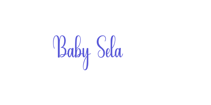 Baby Sela Font Download