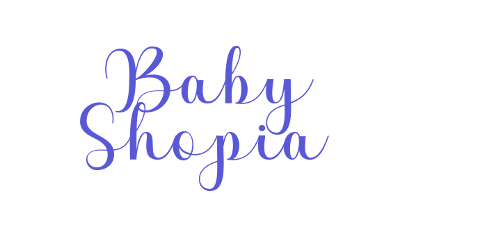 Baby Shopia Font Download