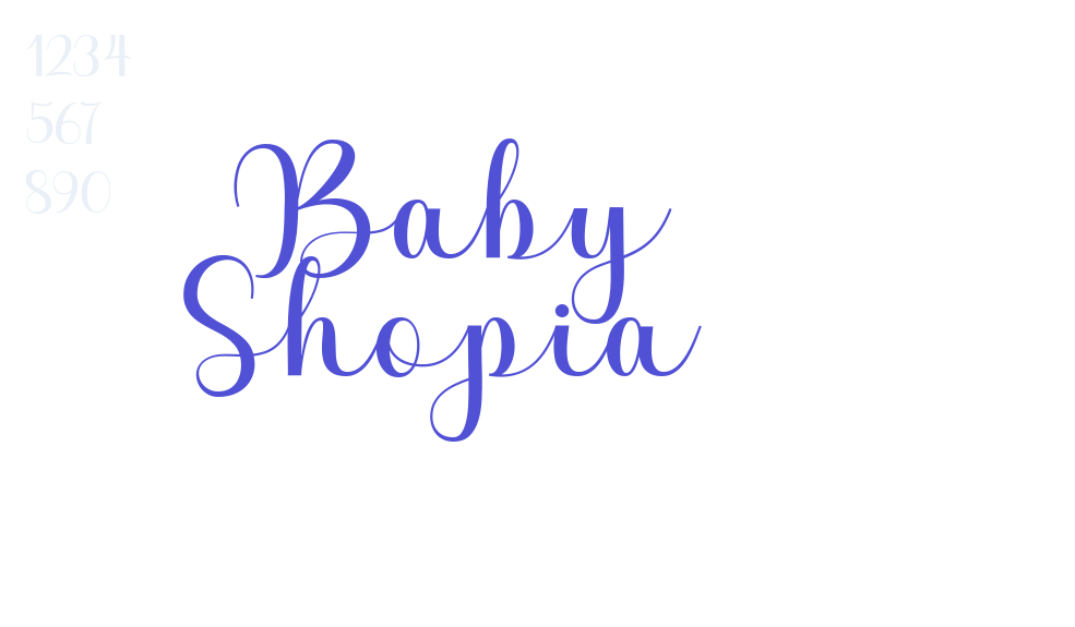 Baby Shopia-font-download