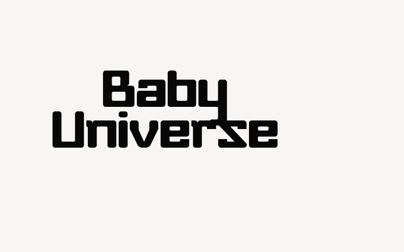 Baby Universe Font