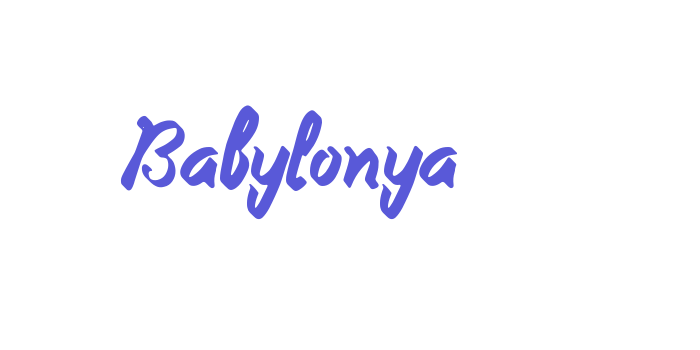 Babylonya Font Download