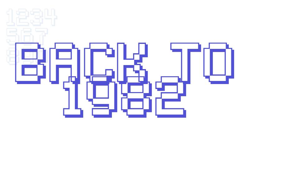 Back to 1982-font-download