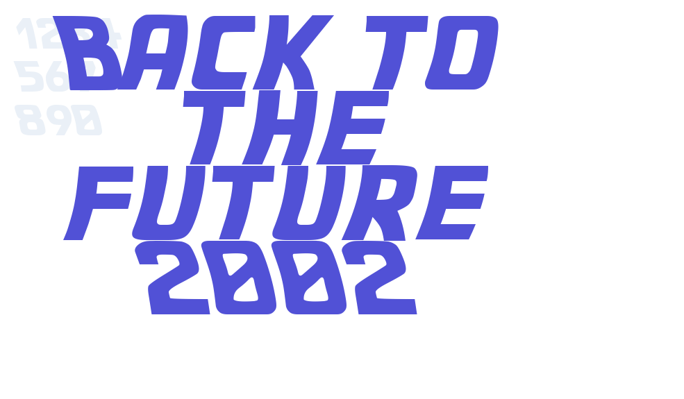 Back to the future 2002-font-download