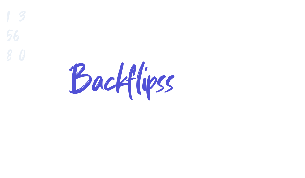 Backflipss-font-download