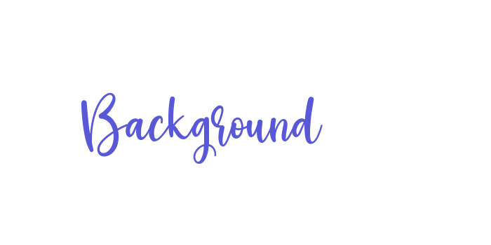 Background Font