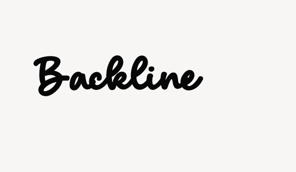 Backline Font