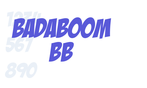 BadaBoom BB Font Download