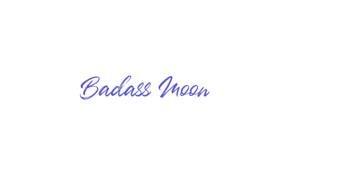 Badass Moon Font Download