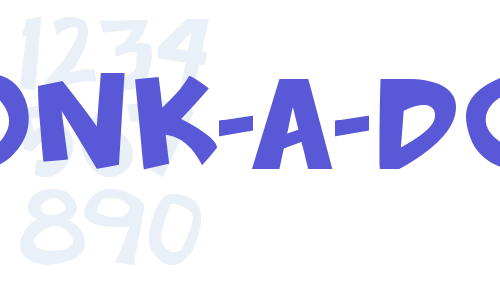 Badonk-a-donk Font Download