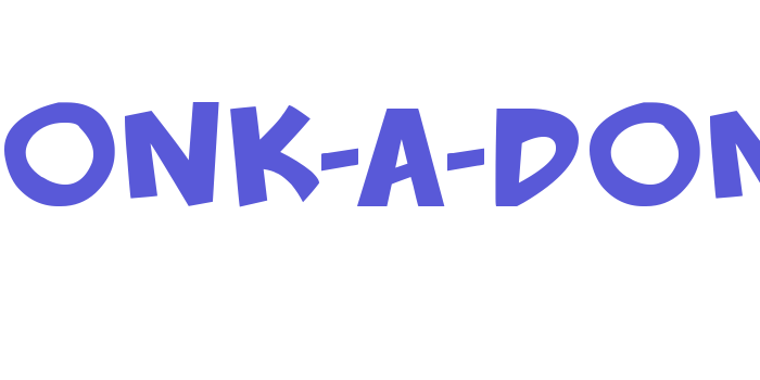 Badonk-a-donk Font Download