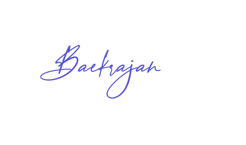 Baekrajan Font Download