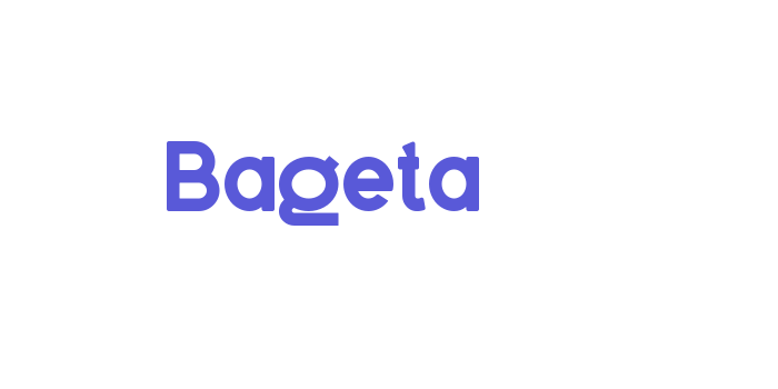 Bageta Font Download