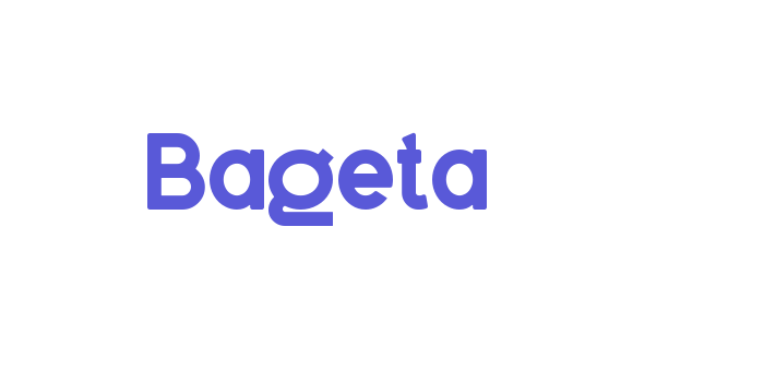 Bageta Font