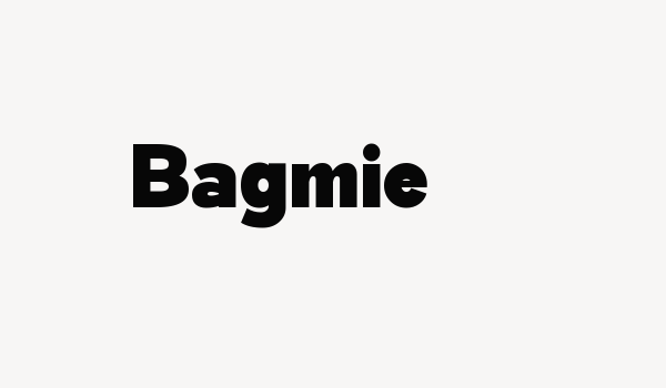 Bagmie Font