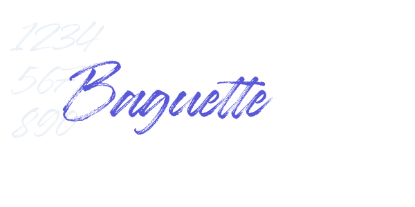 Baguette font free