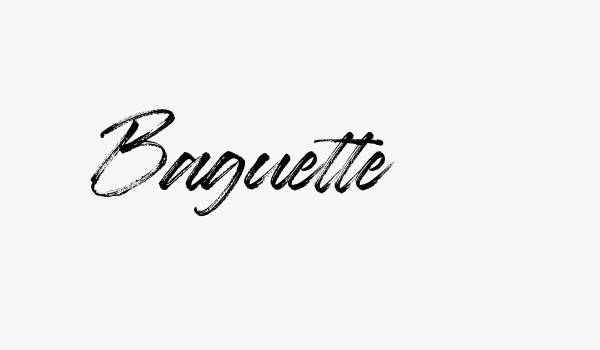 Baguette Font