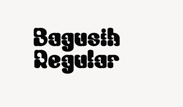 Bagusih Regular Font