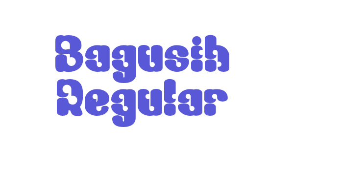 Bagusih Regular Font