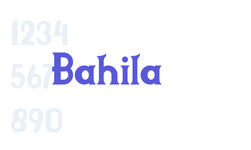 Bahila Font Download