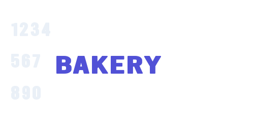 Bakery-font-download