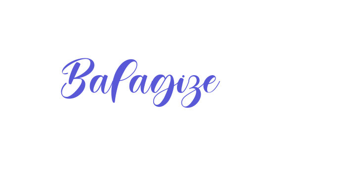 Balagize Font Download