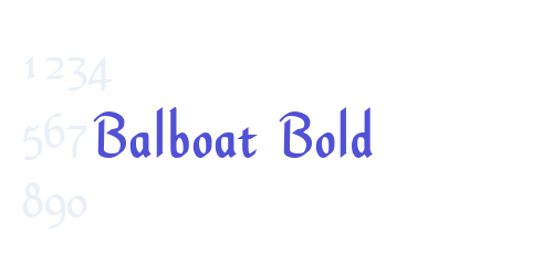 Balboat Bold