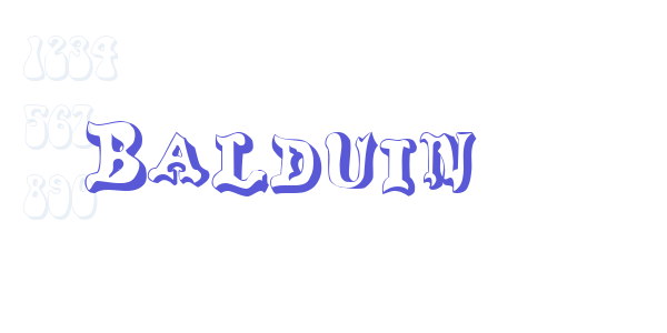 Balduin font free