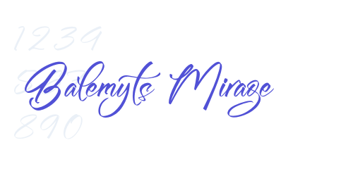 Balemyts Mirage-font-download