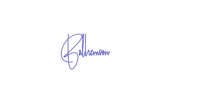 Balhemson Font Download