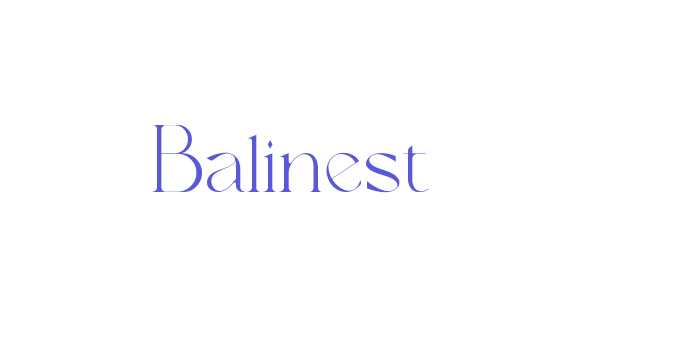 Balinest Font