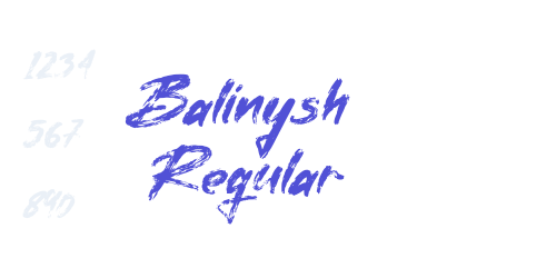 Balinysh Regular-font-download