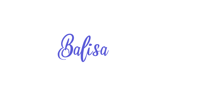 Balisa Font Download