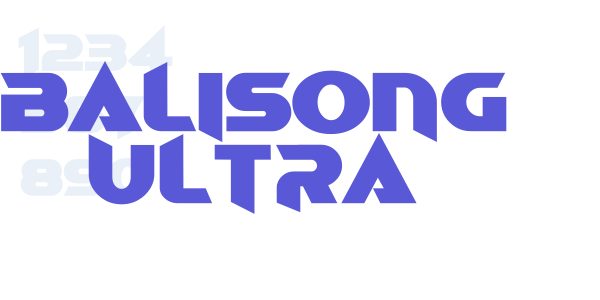 Balisong Ultra font free