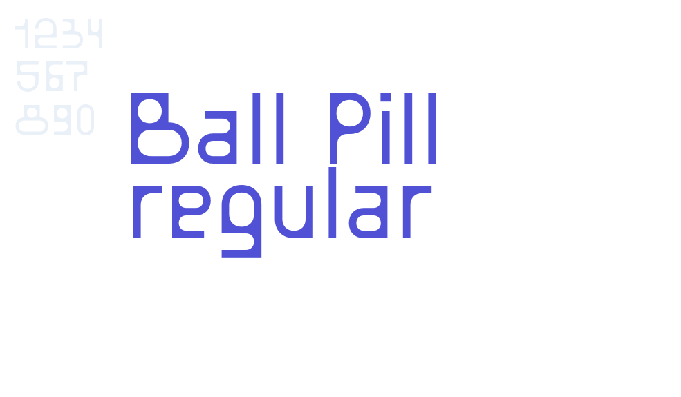 Ball Pill regular-font-download