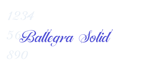 Ballegra Solid-font-download