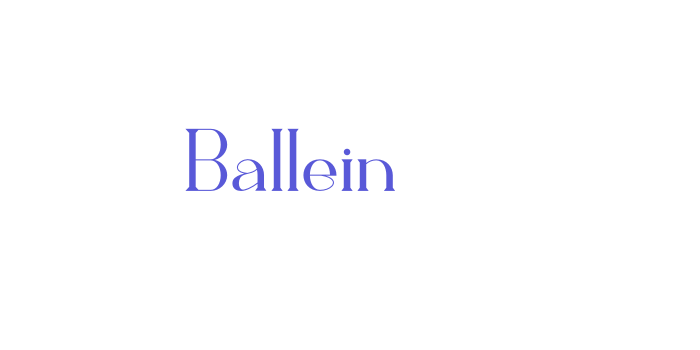 Ballein Font Download