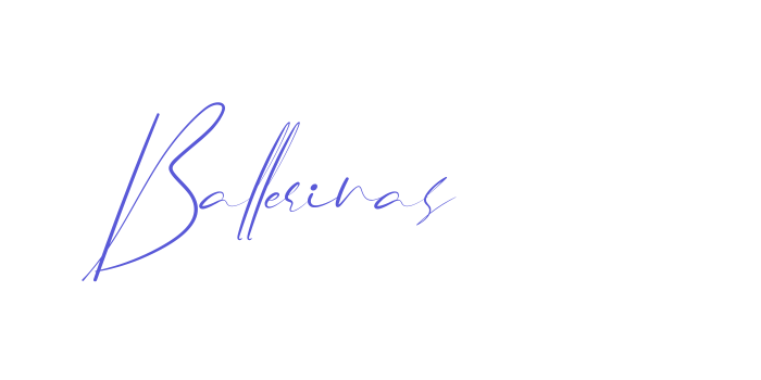 Ballerinas Font Download