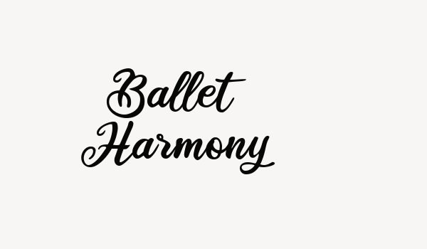 Ballet Harmony Font