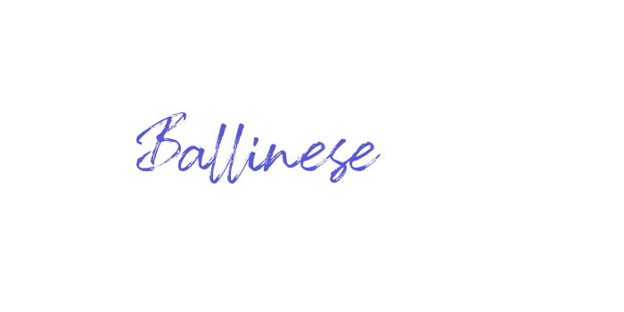 Ballinese Font Download