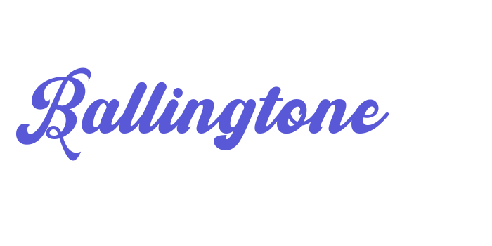 Ballingtone Font Download