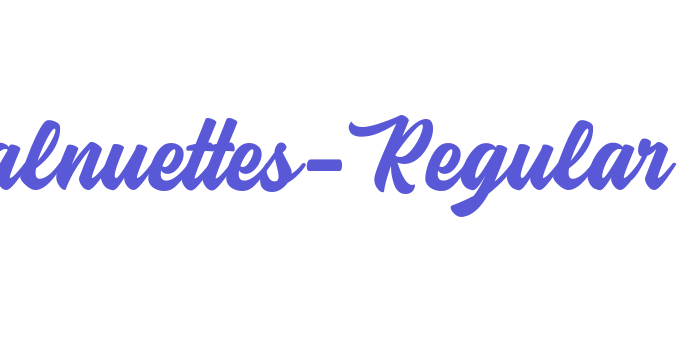 Balnuettes-Regular Font Download