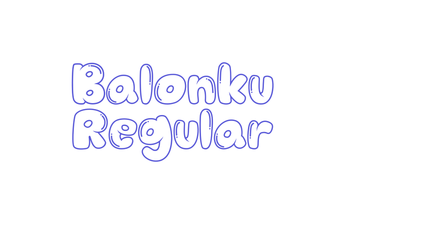 Balonku Regular Font Download