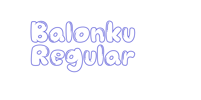 Balonku Regular Font Download