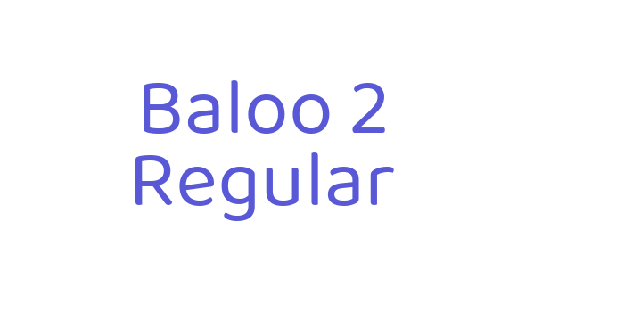 Baloo 2 Regular Font Download